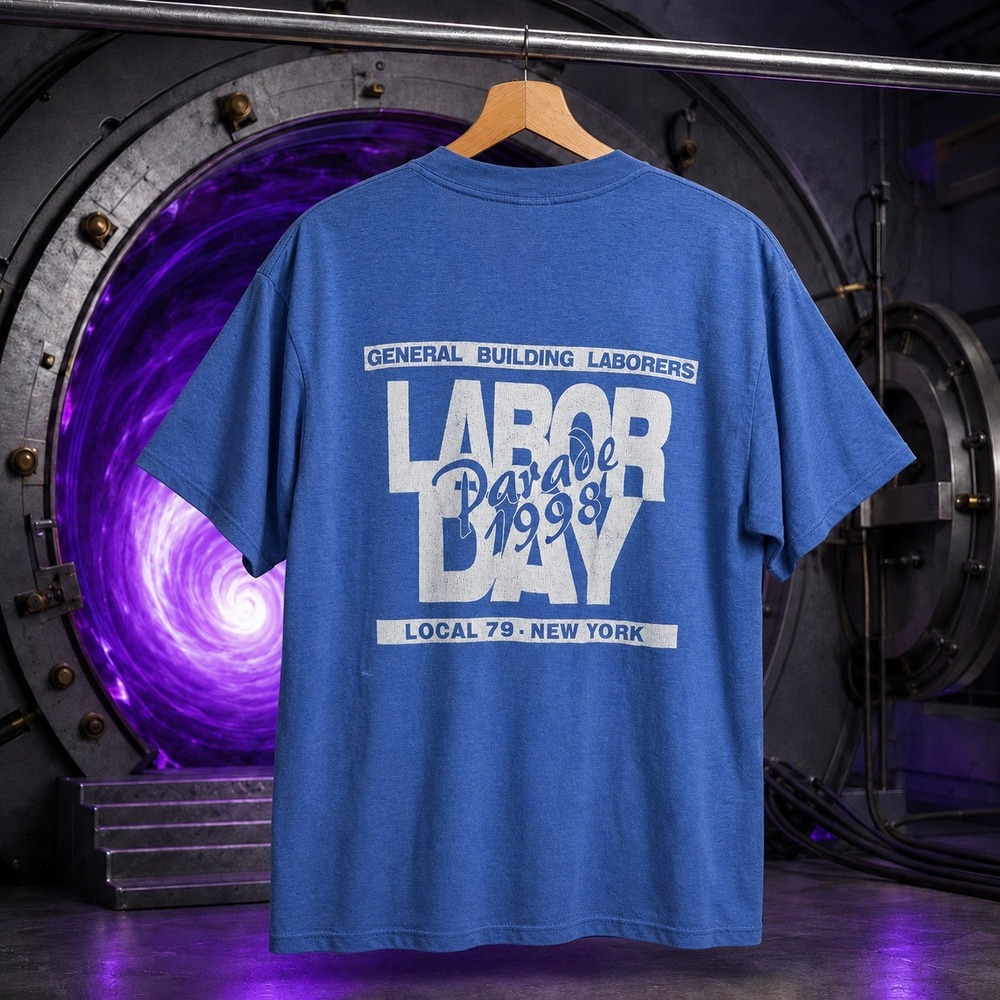 1998 Labor Day Parade VINTAGE Labor Union single stitch T-Shirt 90s